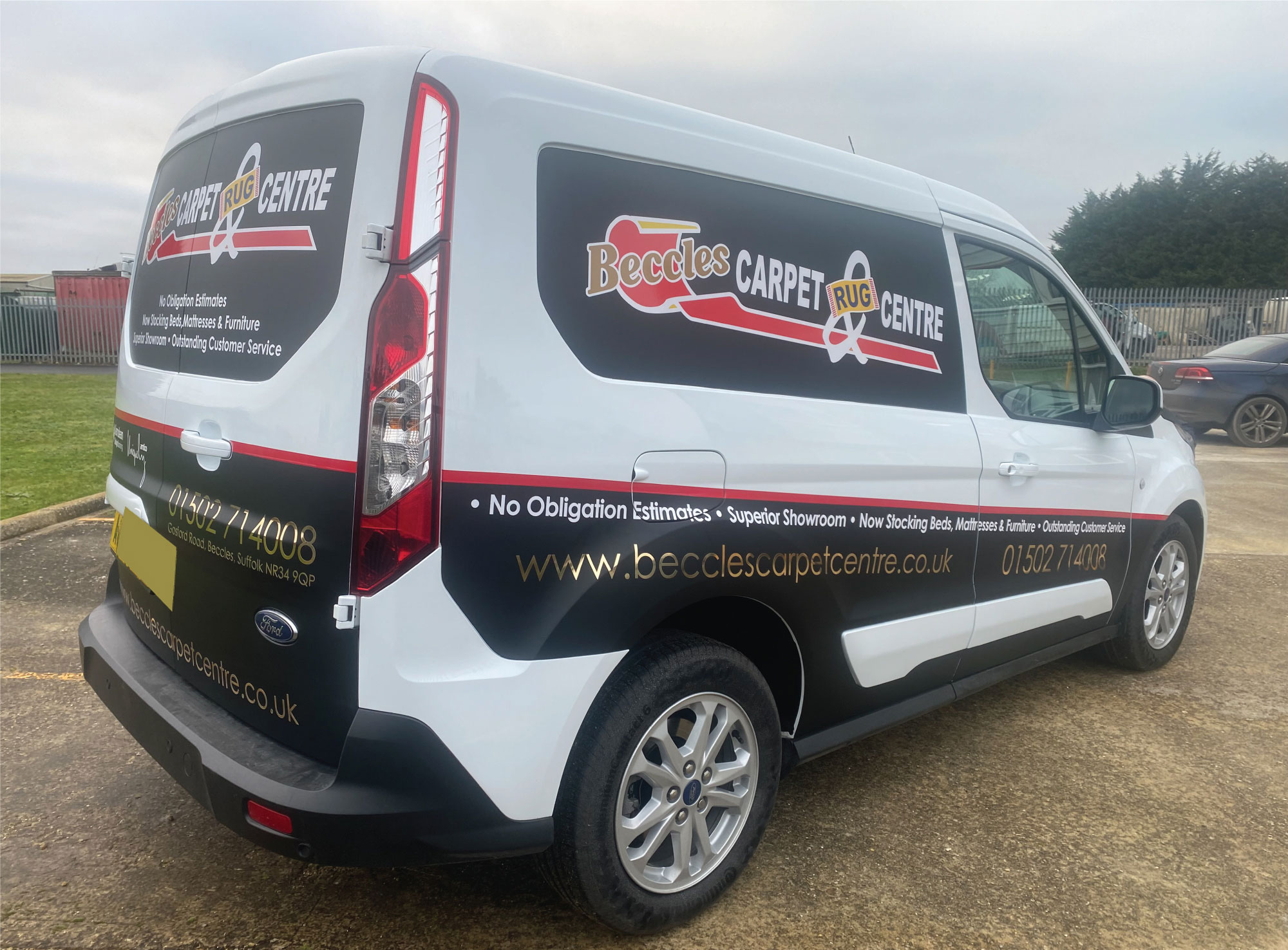 Commercial Van Lettering & Wraps in Beccles, Suffolk. Contact Us.