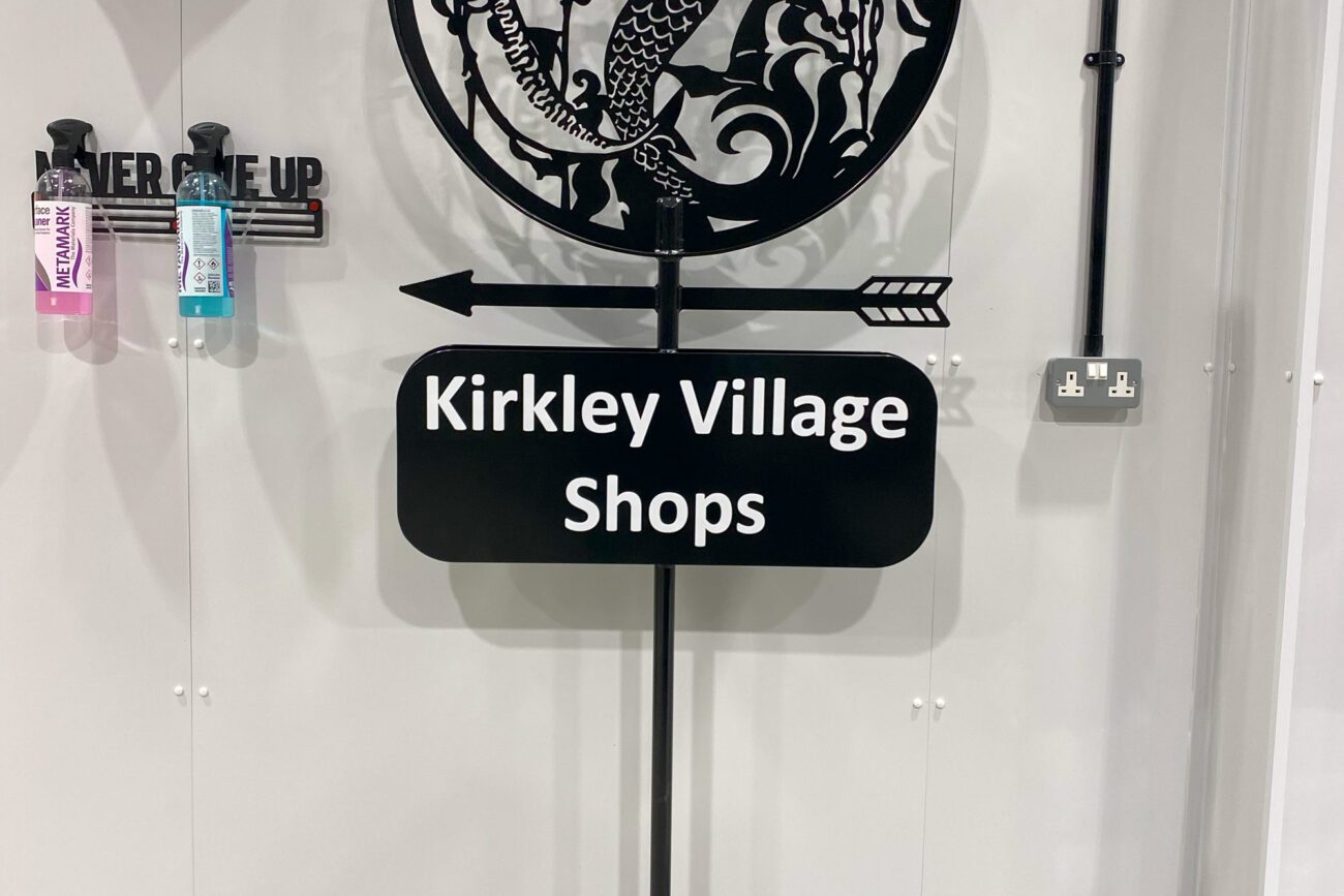 Metal Village Signs