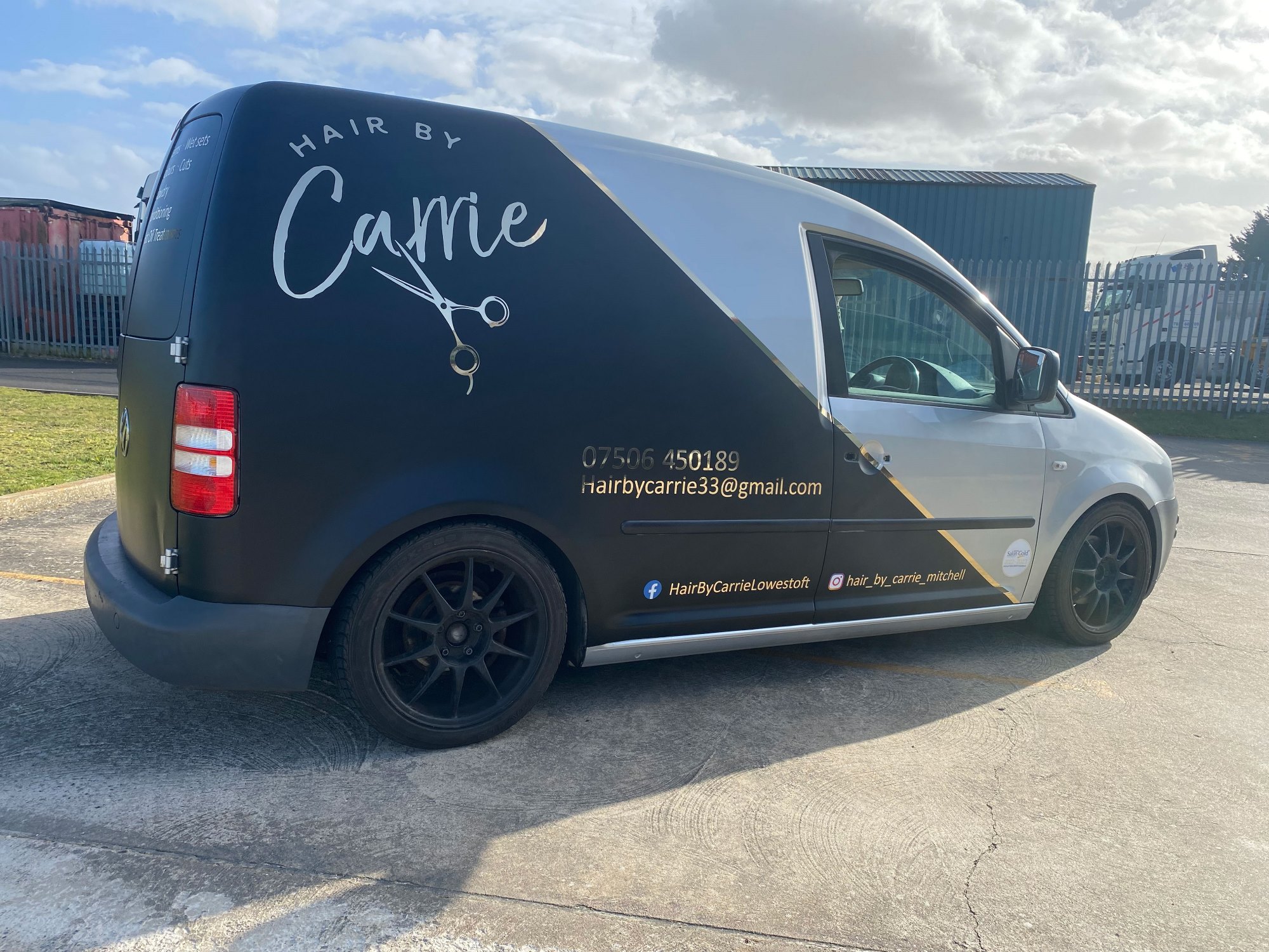 small-vw-caddy-van-wrapping-suffolk