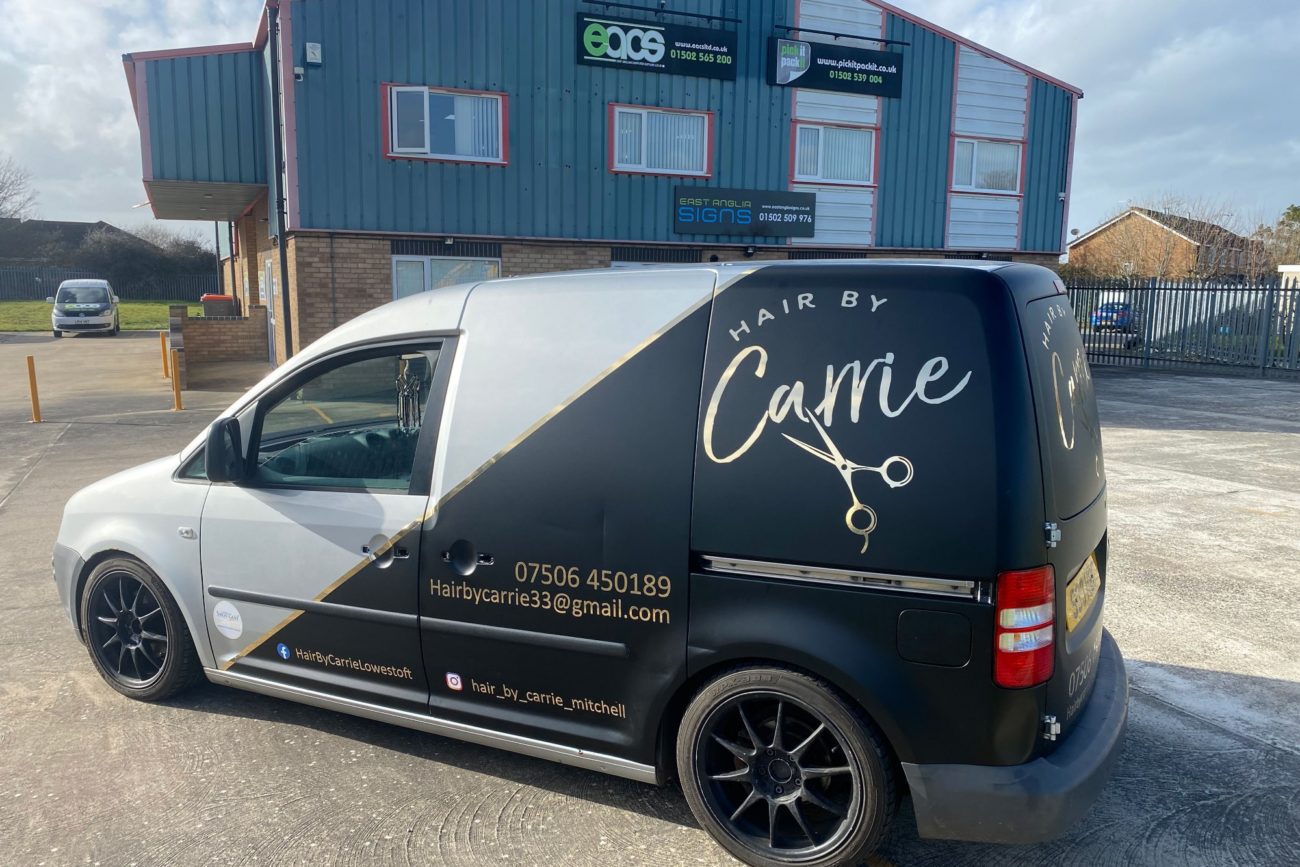 small-vw-van-wrapping-suffolk